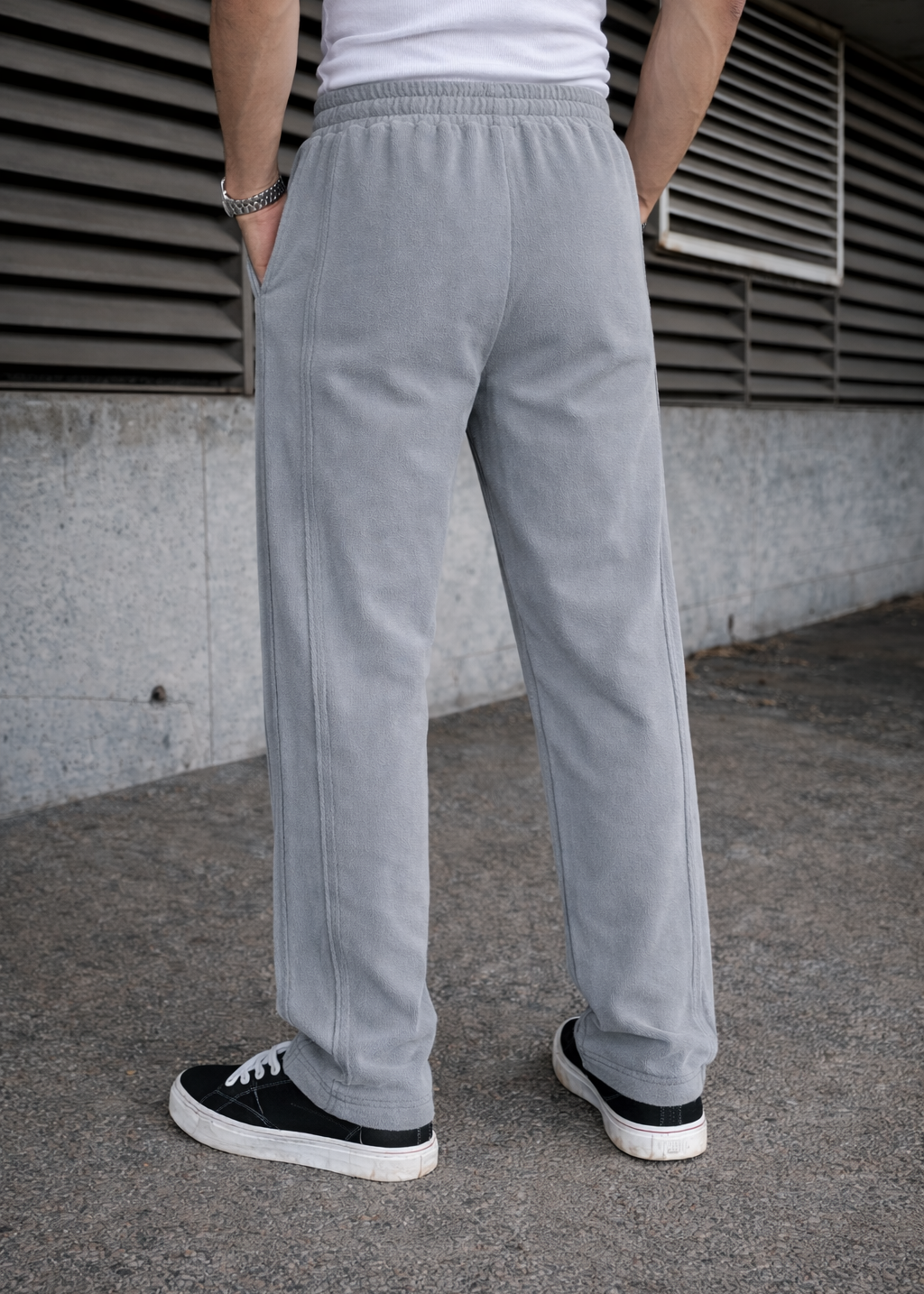 Men’s Casual grey joggers trouser