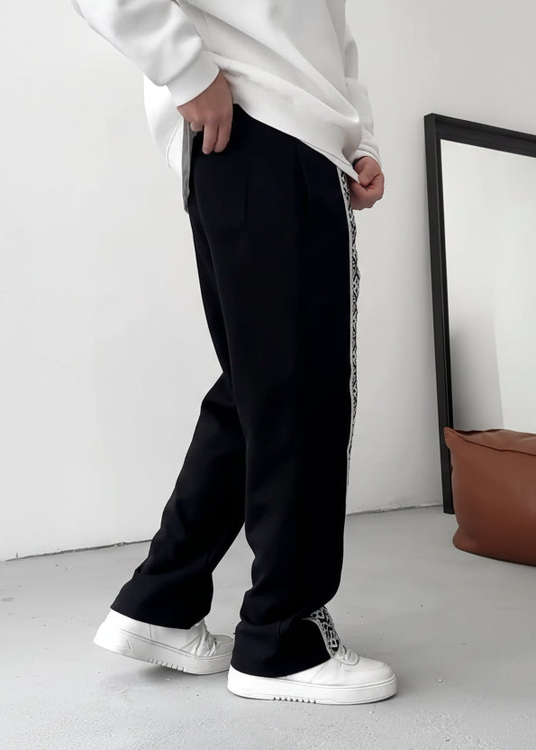 Men’s Casual Black joggers trouser